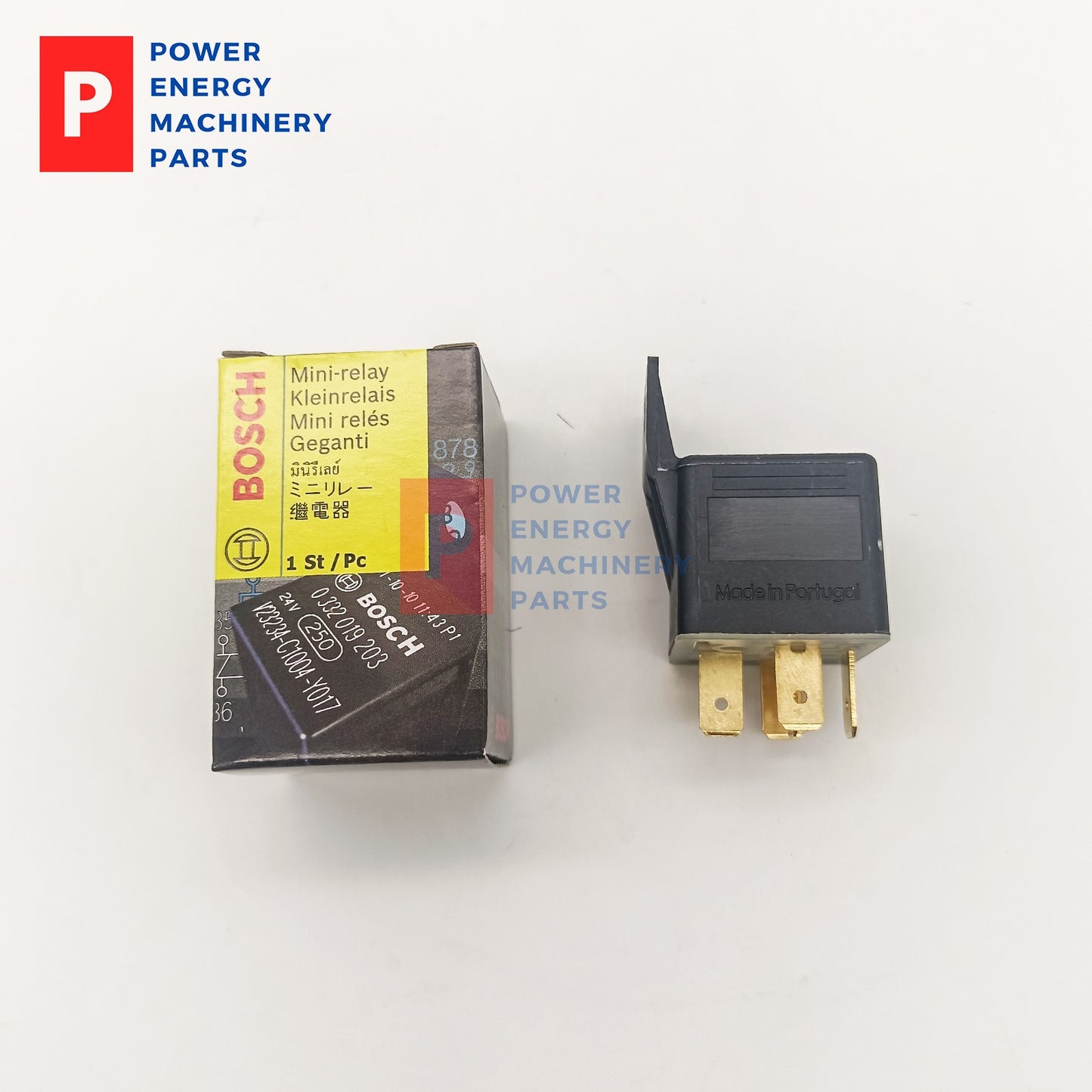 Original BOSCH 0332019203 Mini Relay 5 Pin Normally Open 24V 20A Automotive Relay