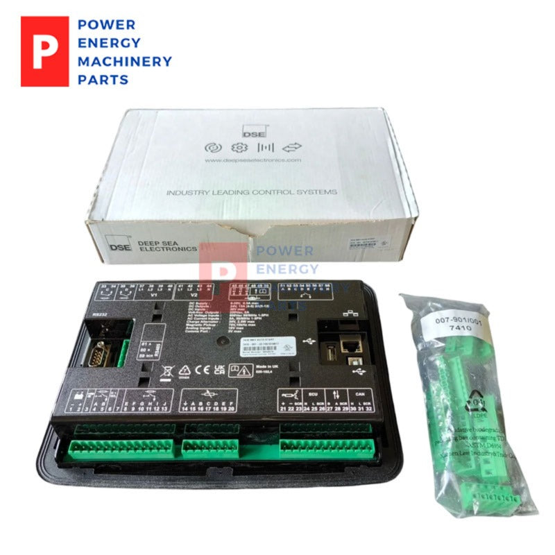 Controlador diésel DSE7410 MKII para módulo de control de arranque automático de generador Piezas de repuesto originales para generador