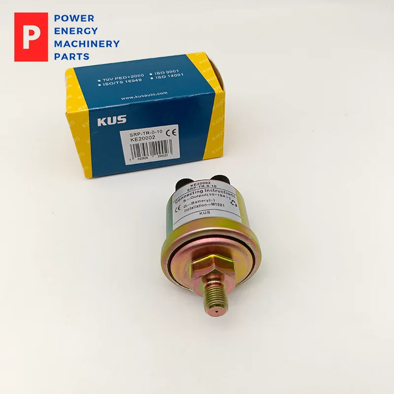 Sensor de presión de aceite original KUS KE20002 VDO 360-081-032-003C Rosca M10x1,0 Sin alarma
