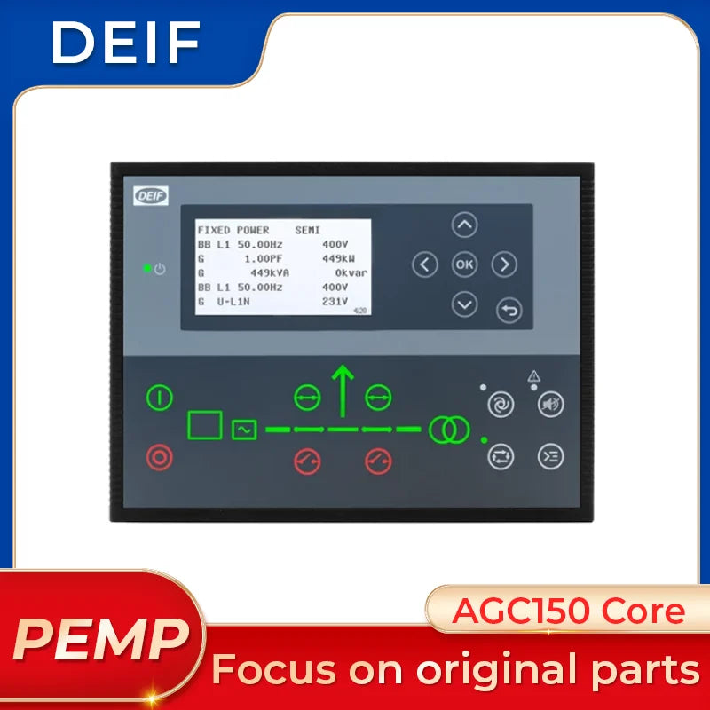 DEIF AGC150 Core Generator Auto Start Control Module Panel Original AGC 150 Core