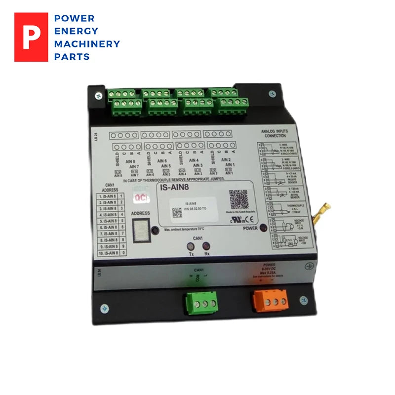 Original IS-AIN8 Diesel Generator Controller Set Analogue Input Module