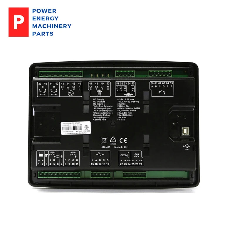 Original Deep Sea DSE7110 MKII replaced by DSE7320 MKII Diesel Generator Controller Auto Control Modules