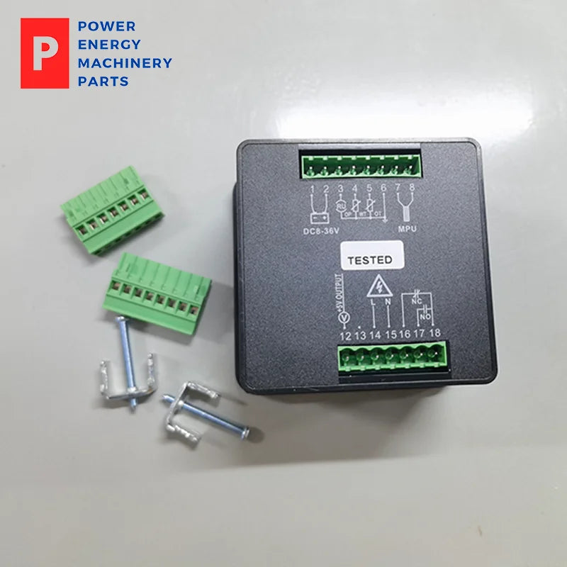 GM50H Mebay Engine Digital Multifunctional Meter Genuine Diesel Generator with Oil Pressure Gauge Rotating Speed Oil Temperature