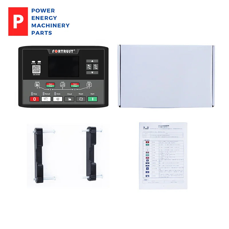 Diesel Generator set Controller GEC6520 Original Fortrust LCD Screen Module