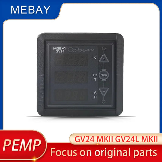 GV24 MKII GV24L MKII MEBAYG Generador diésel original con voltaje de CA Pantalla LED digital