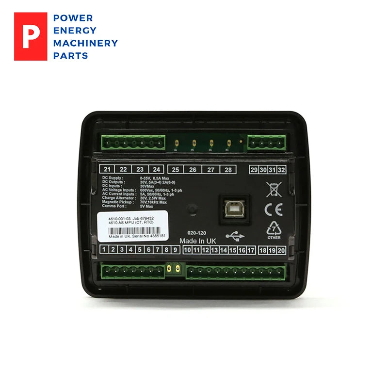 Original Deep Sea DSE4610 replaced by DSE4620 Diesel generator controller Generator Parts