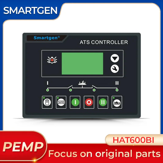 Módulo de control de generador diésel ATS HAT600BI de Smartgen original, controlador de conmutación automática