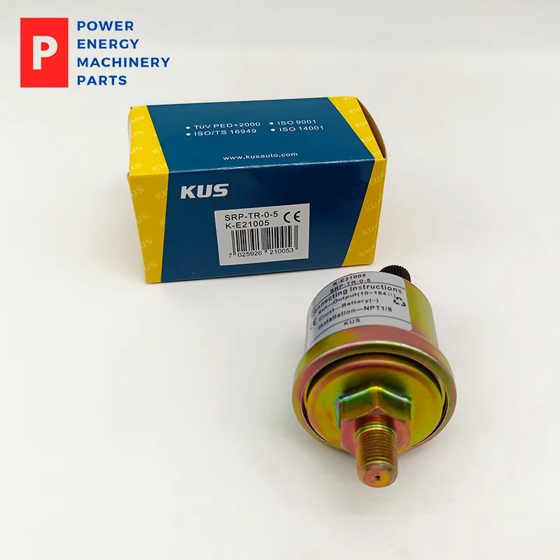 KE21005 เซ็นเซอร์วัดแรงดันน้ำมัน KUS แท้ VDO 360-081-029-004C อะไหล่เครื่องกำเนิดไฟฟ้า เกลียว NPT1/8