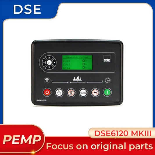 Repuestos para generador diésel DSE6120 MKIII original, reemplazo para DSE6110 MKII DSE6120 MKII, control de arranque automático
