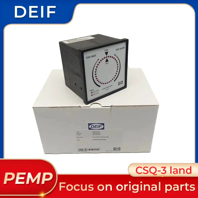 Original Deif CSQ-3 land Multi-function synchroscope 50/60Hz