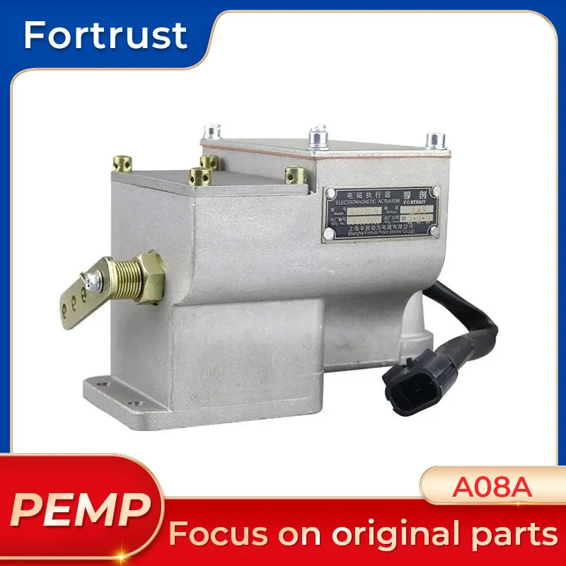 Genuine A08A Electromagnetic Actuator Solenoid Valve Diesel Engine Throttle Controller