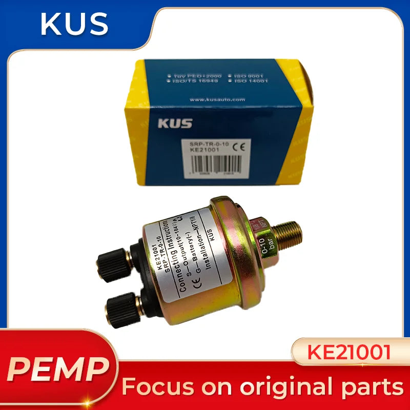 Sensor de presión de aceite KUS KE21001 VDO 360-081-032-014C Piezas de generador diésel