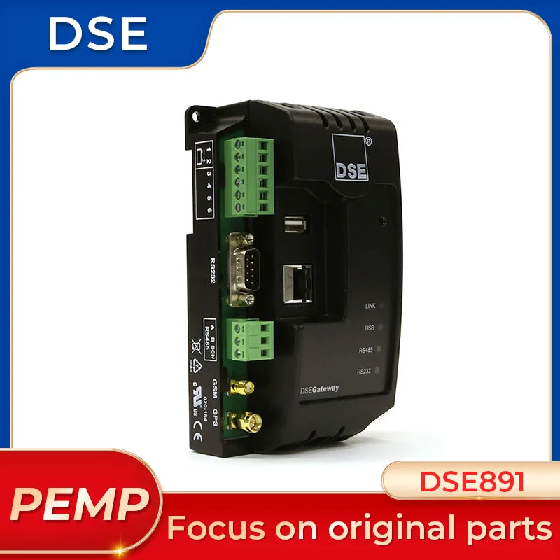 เกตเวย์ DSEWebNet DeepSea DSE891 ของแท้ - โมดูลควบคุมอะไหล่เครื่องกำเนิดไฟฟ้าดีเซล DSE 891 ที่ใช้เฉพาะอีเทอร์เน็ต