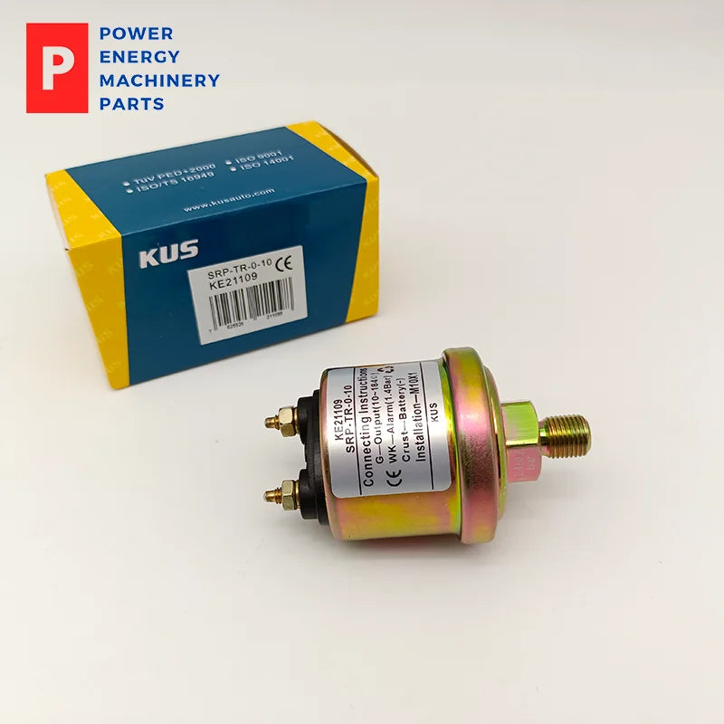 Original Oil Pressure Sensor KE21109 Generator Parts With Alarm 1.4bar