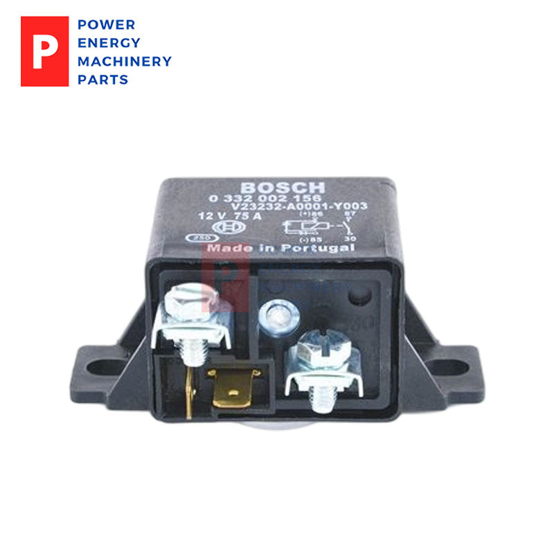 Original Bosch 0332002156 Heavy Duty Power Relay 12V DC 75A SPST Normally Open 4 Terminal