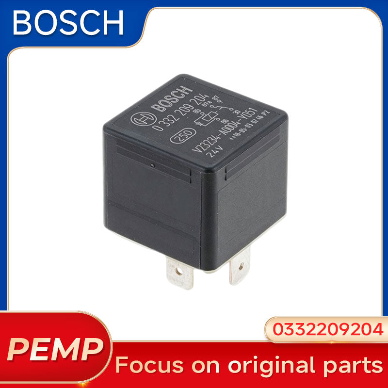 Original Bosch 0332209204 Mini Changeover Automotive Relay V23234-A0004-X051 24V DC 5 Pin 20A NO 10A NC