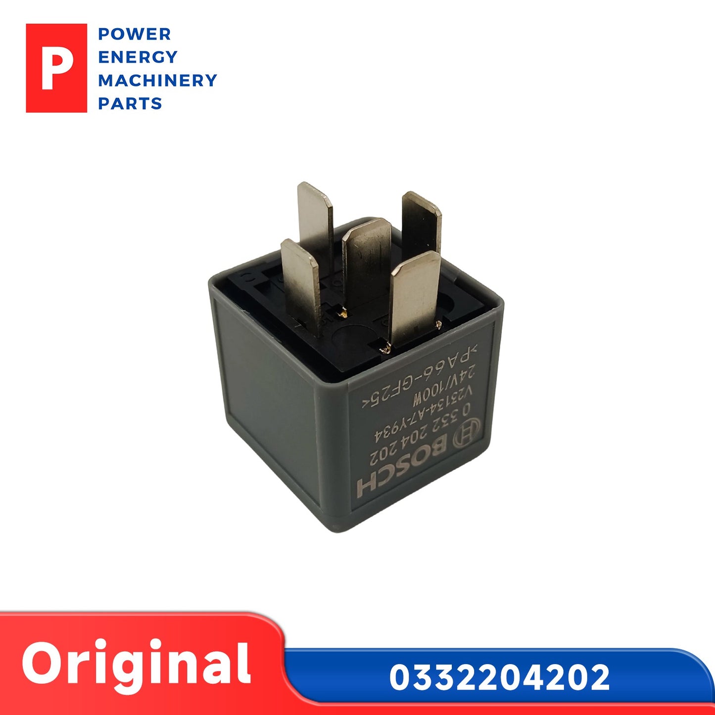 1PCS Original Bosch 0332204202 V23134-A7-Y934 24V 5-Pin Relay