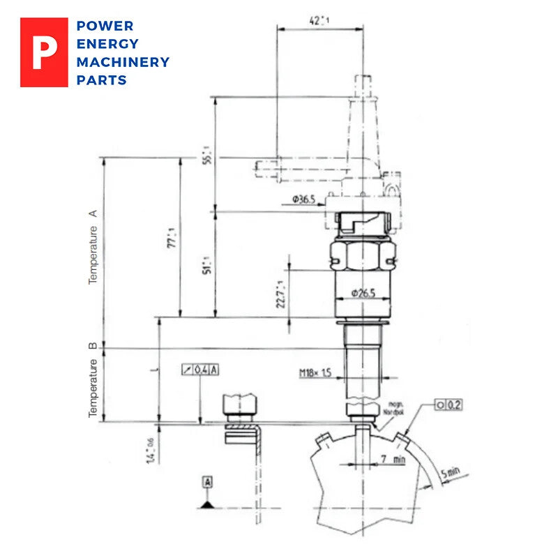 Original 215920102501 Car/Automobiles Parts Speed Sensor VDO 2159-20102501