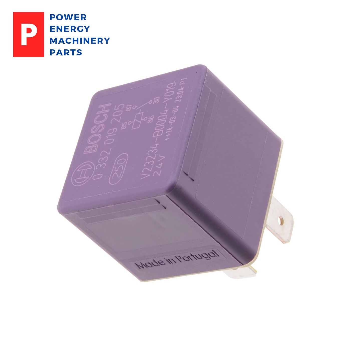 Original Bosch 0332019205 Automotive Mini Electromagnetic Relay 24V 4-Pin