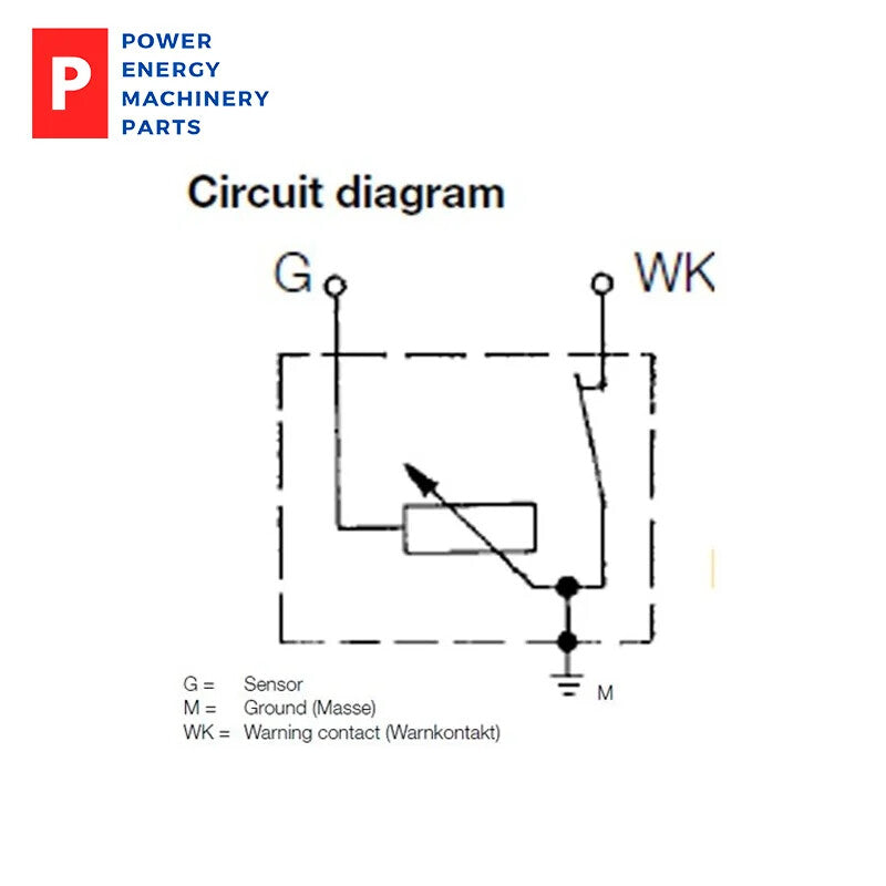 Original 360-081-061-006C VDO Pressure sender 0-10 Bar M12x1.5 Diesel Engine
