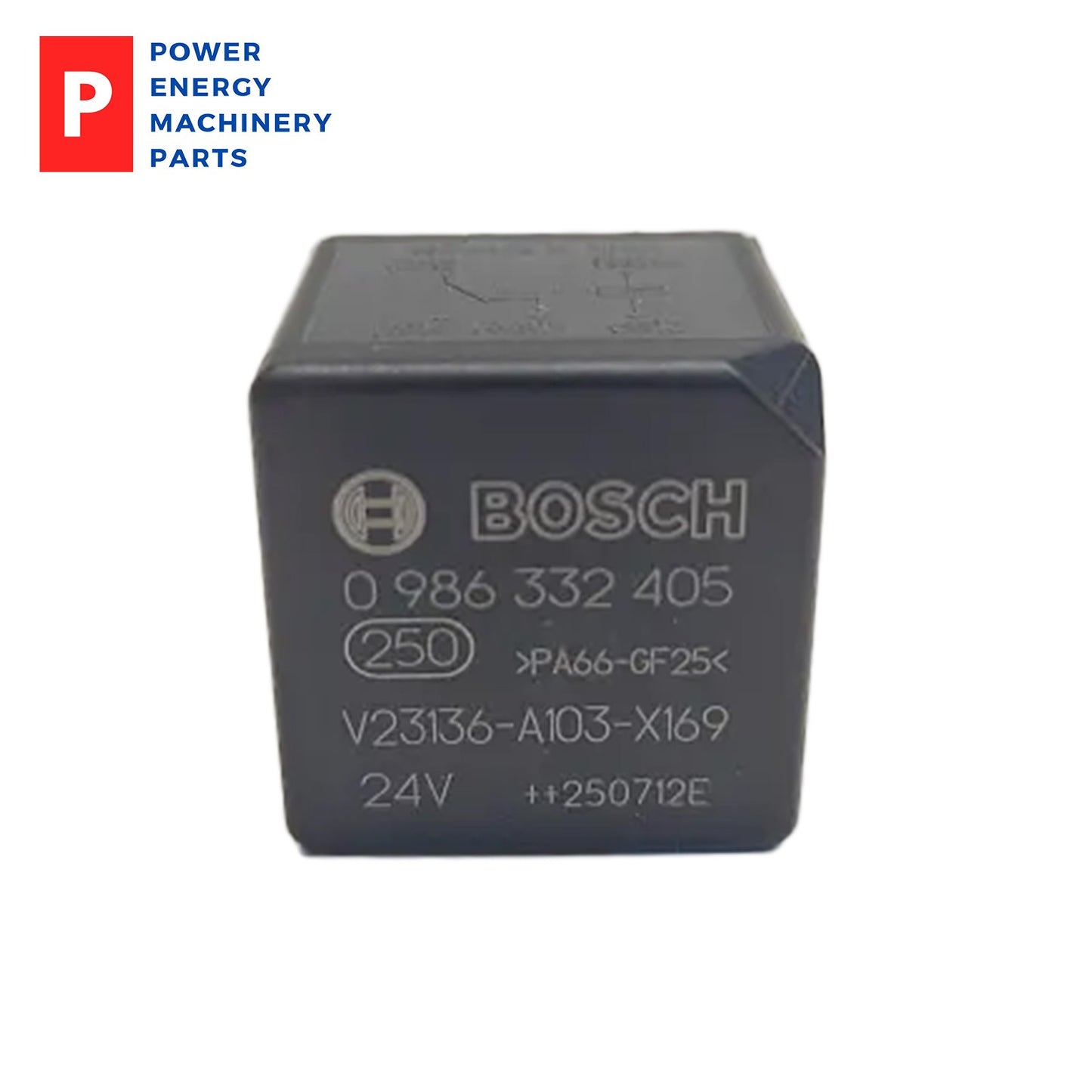 1pc Original Bosch 0986332405 24V 5-Pin Relay Replaces V23136-A103-X169 New