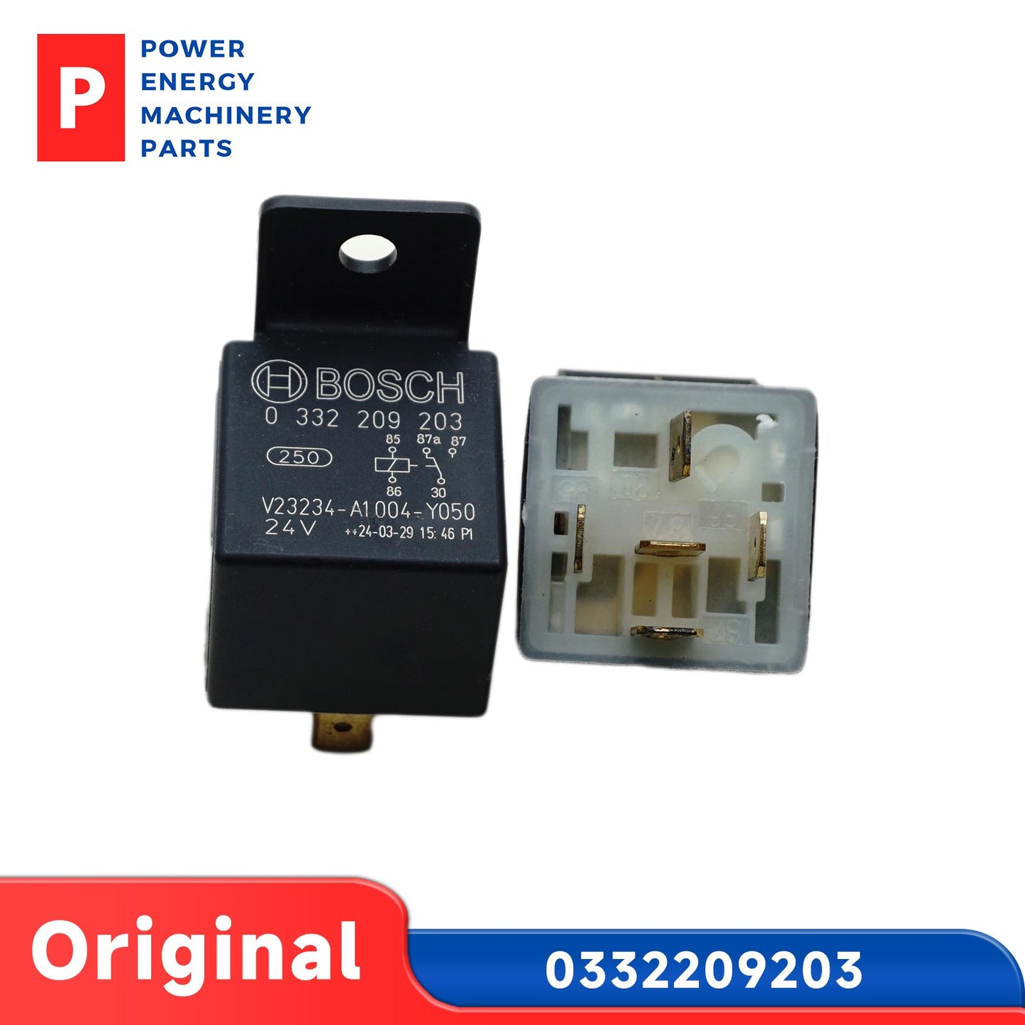 Original Bosch 0332209203 V23234-A1004-X050 24VDC 40A Relay 1Pcs