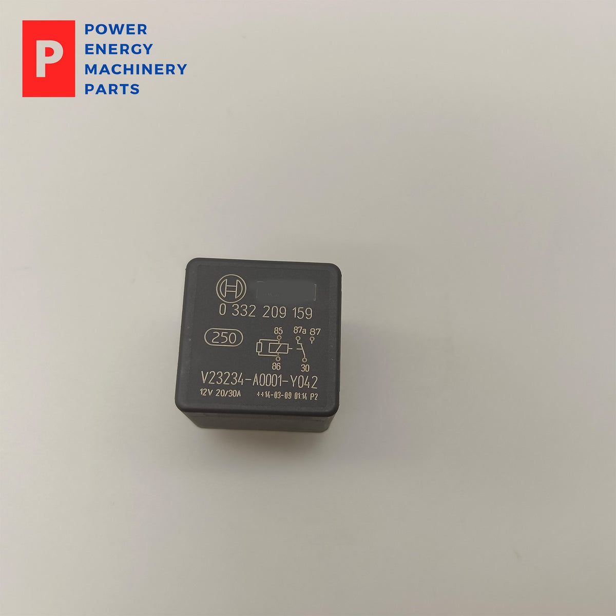 Original Bosch 0332209159 12V 20/30A 5 Pin Mini Changeover Relay