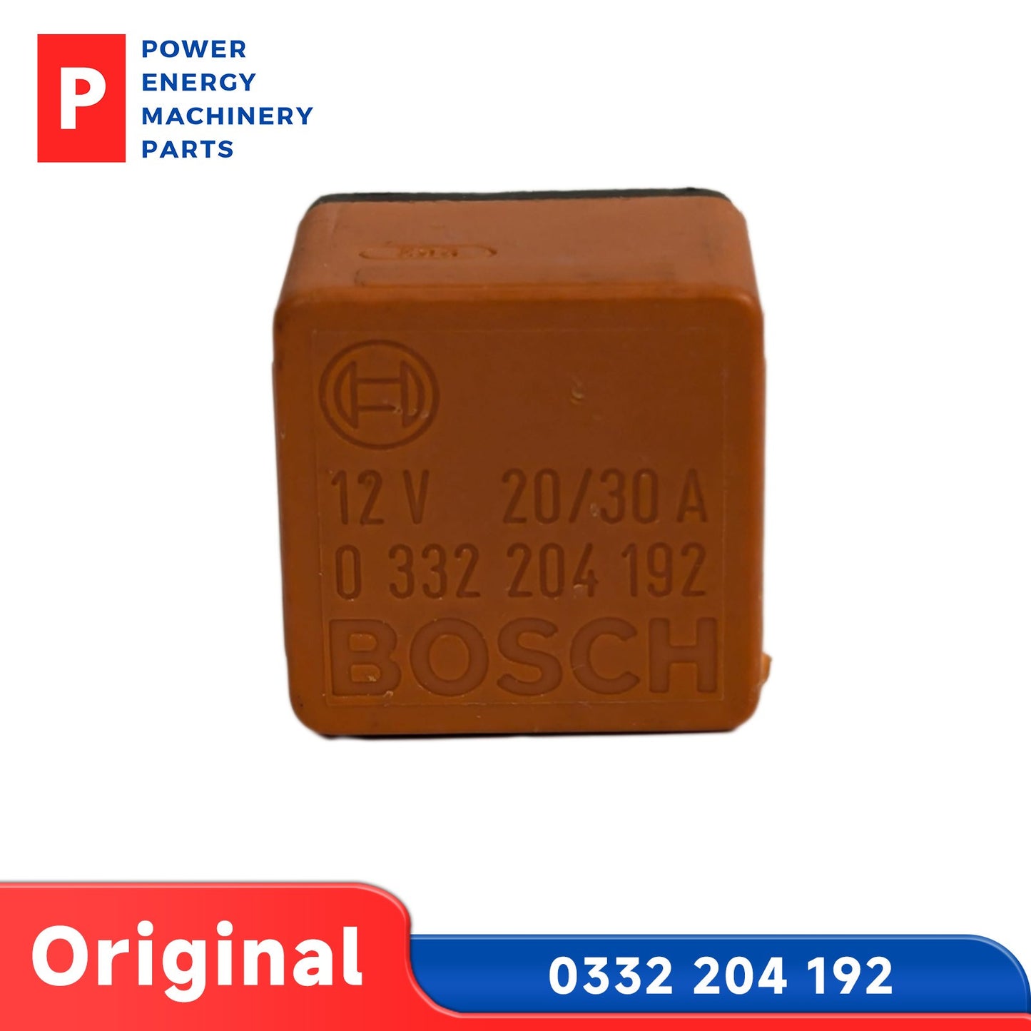 Original Bosch 0332204192 12V 30A 5 Pin Mini Changeover Cube Relay Current Relay