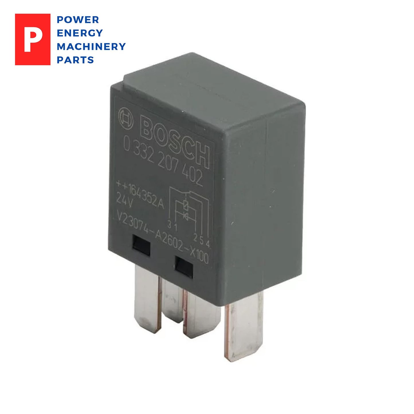 Original Bosch 0332207402 V23074-A2602-X100 Changeover Micro Relay 5 Pins 24V