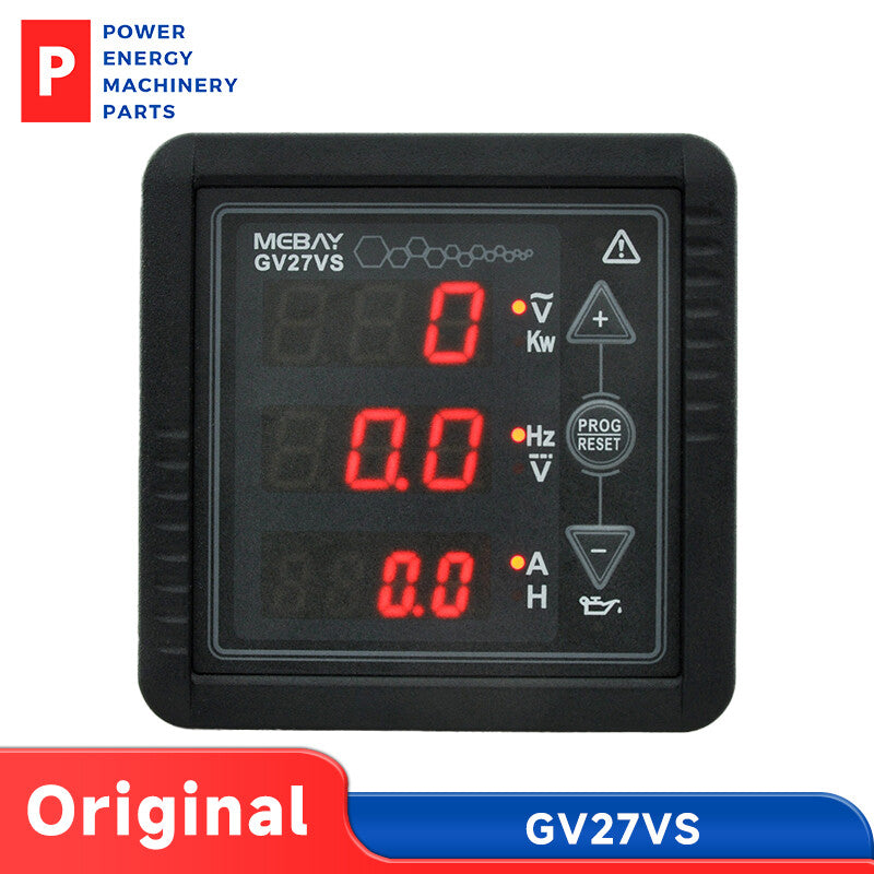 Original Mebay GV27VS Generator Digital Meter Voltage Frequency Current AC PEMP