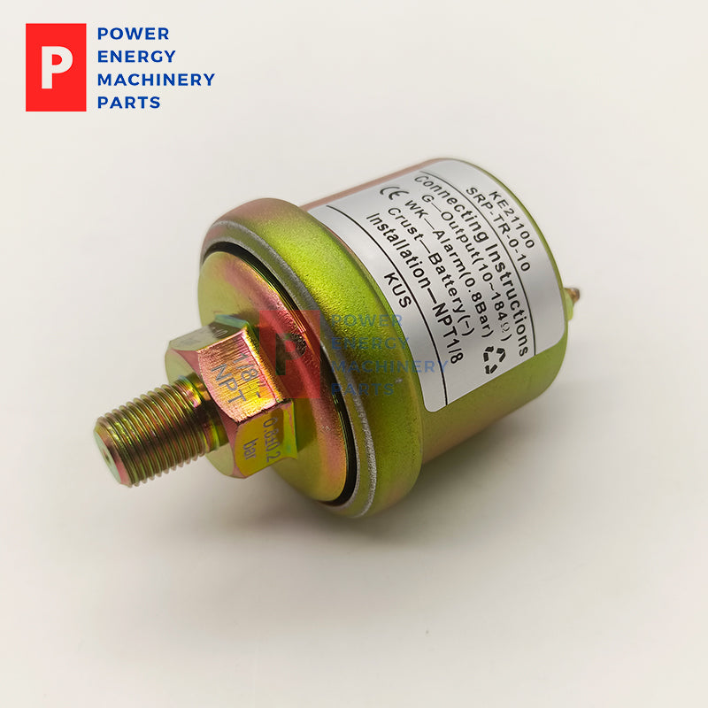 Original KUS KE21100 Oil Pressure Sensor Single Terminal No Alarm 1/8NPT Thread Resistance