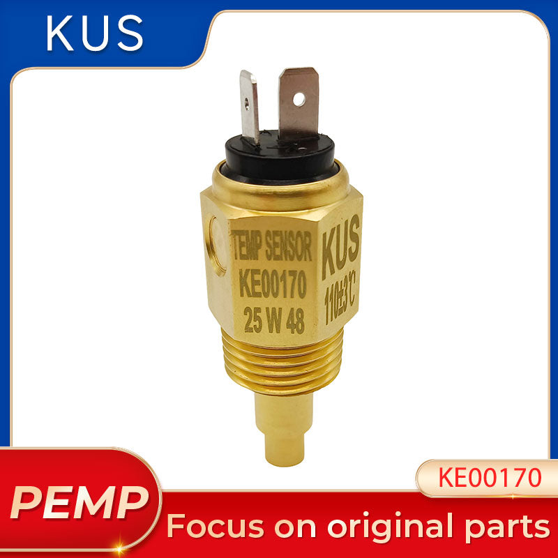 Original KUS KE00170 Water Temperature Sensor 1/2-14NPT with Alarm 110℃