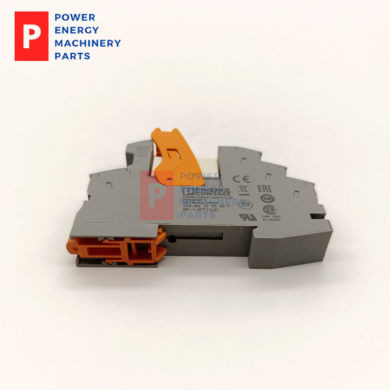 Original Phoenix Contact Relay Kit 2961192 / 2900283 24VDC 6A Plug-in Relay & DIN Rail Base