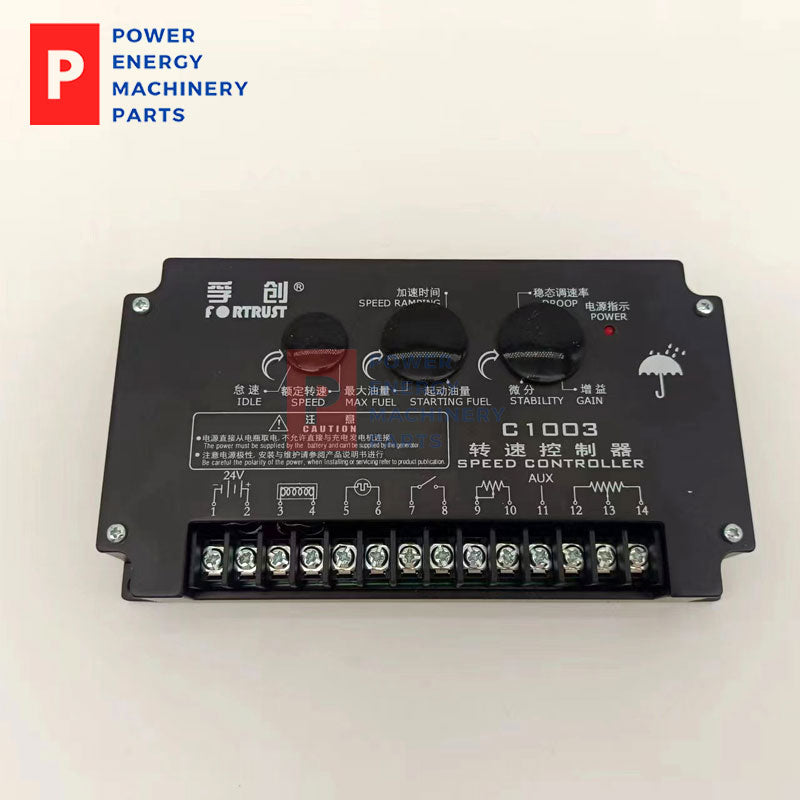 Genuine Fortrust C1003 Governor Speed Controller Generator Engine Parts Control Board