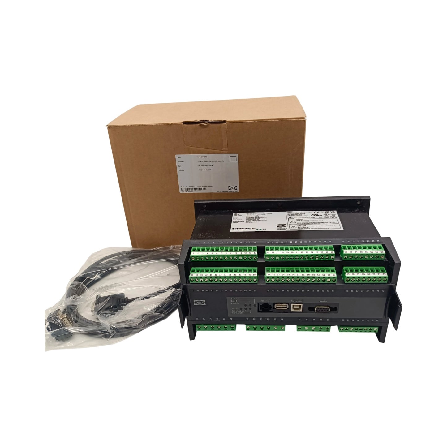 GPC-3  Original DEIF Generator Paralleling Controller for power plant options diesel generator controller