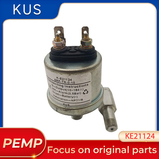 Original KUS KE21124 Oil Pressure Sensor Engine Mechanical 0-10 Bar NPT 1/8 M14×1.5