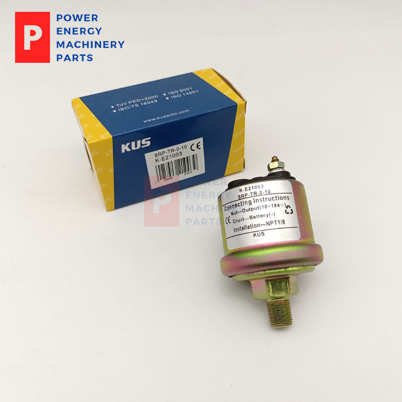 Original KUS K-E21003 Generator Mechanical Oil Pressure Sensor No Alarm Galvanized KE21003 VDO 360-081-029-042C