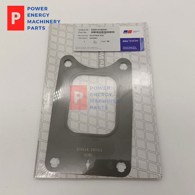 Original MTU X59514100001 Wear-Resistant Sealing Gasket For MTU Large Diesel Engine Genset
