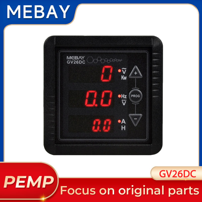 Orignal Mebay GV26DC Digital Generator Meter Led Display Multifunctional Monitor