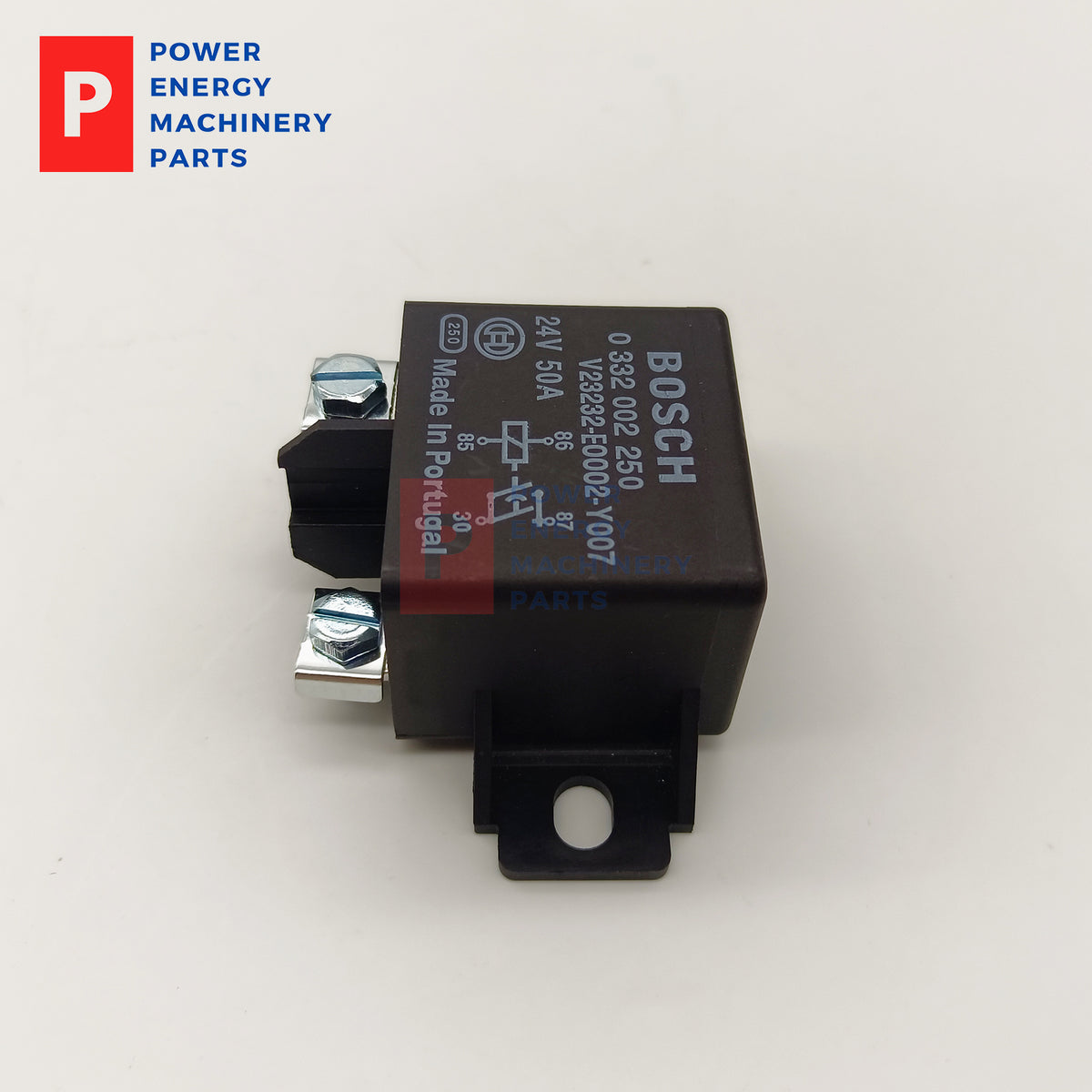Original Bosch 0332002250 24V DC 50A SPST 4Pin Normally Open Power Relay For Truck Excavator Generator