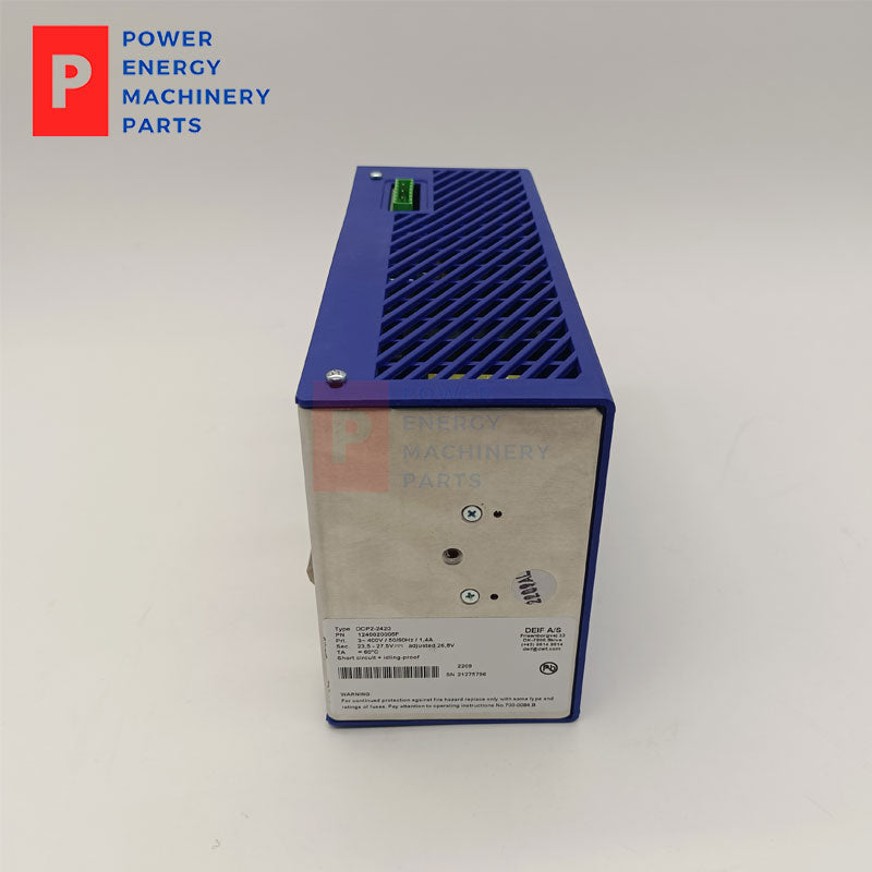 Original DEIF DCP2-2420 24V 20A 400/480V Switch Mode Battery Charger DC Power Supply