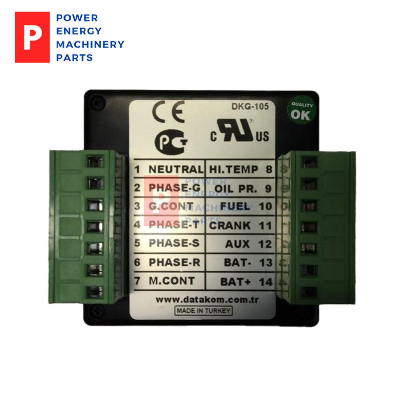 Original DATAKOM DKG105 AMF Generator Controller Digital LED Display Mains Failure Auto Start Stop Control Module