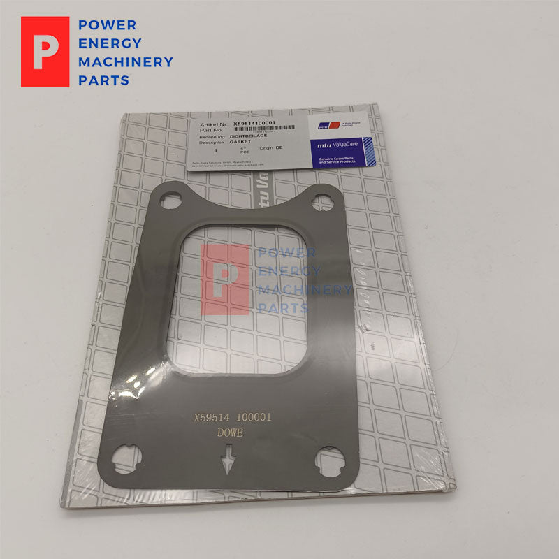 Original MTU X59514100001 Wear-Resistant Sealing Gasket For MTU Large Diesel Engine Genset