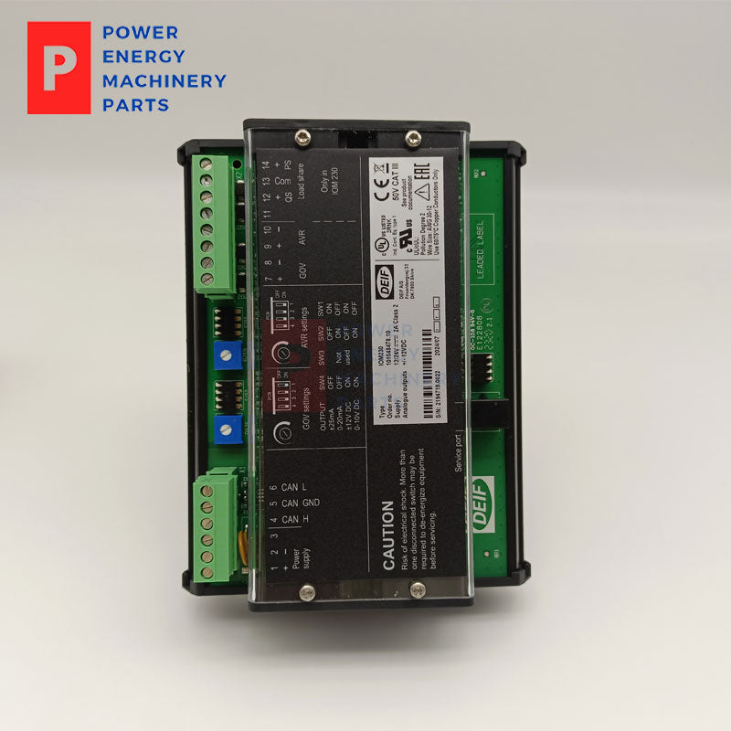 Módulo de interfaz analógica IOM230 de DEIF original Interfaz de bus CAN Controlador de grupo electrógeno IOM 230