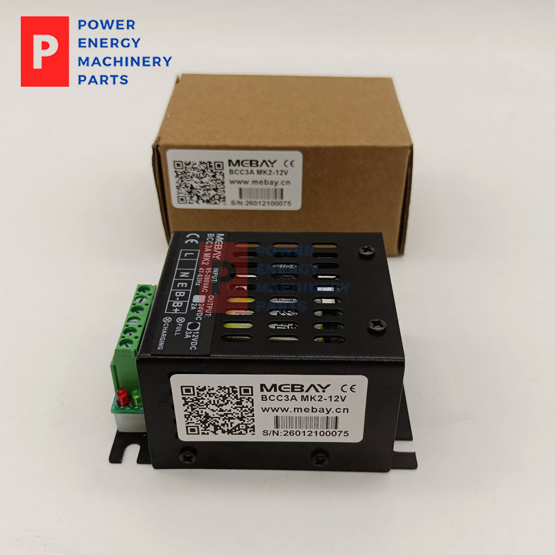 Original Mebay BCC3A MK2 12V 3A / 24V 2A Intelligent 3-Stage Battery Float Charger