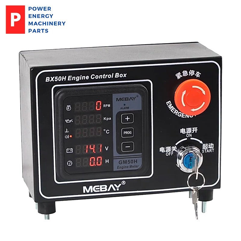 Original BX50H-001 Engine Control Box Multi Function Diesel Control Box Cabinet