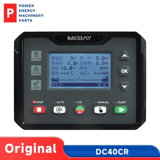 Original Mebay DC40CR RS485 Generator Controller Panel Generator Spare Parts