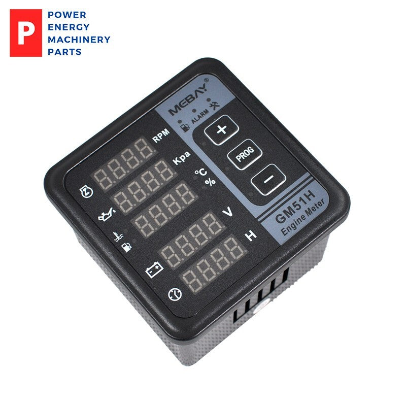 Original Mebay GM51HR Digital Engine Meter Tachometer Voltmeter Diesel Generator