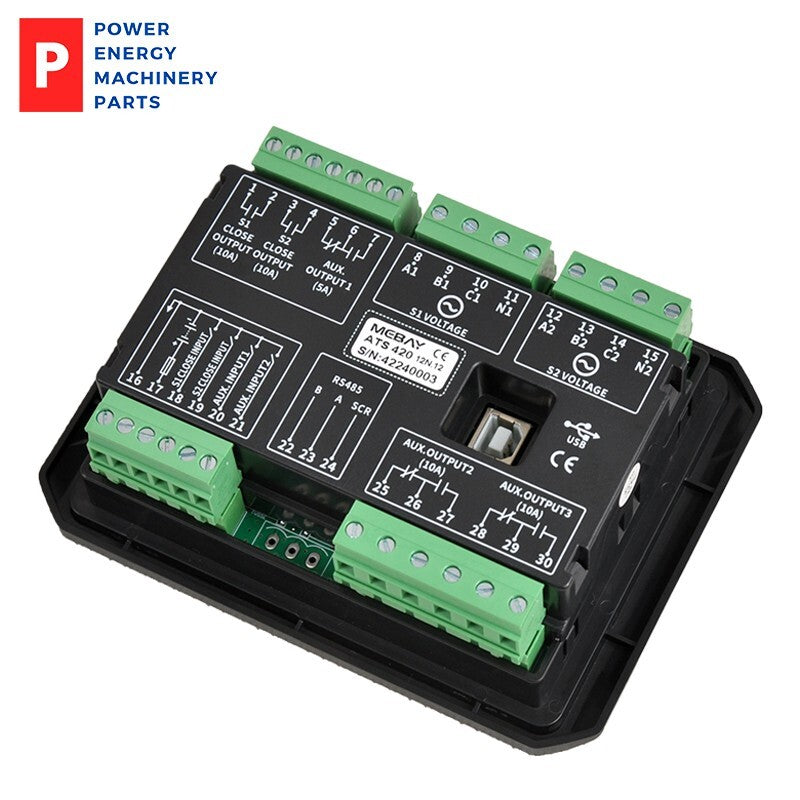 Original MEBAY ATS420 ATS Controller Automatic Transfer Switch Control Panel