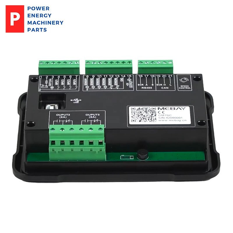 Original GM70CW Mebay Diesel Water Pump Meter Parameter Monitor PEMP